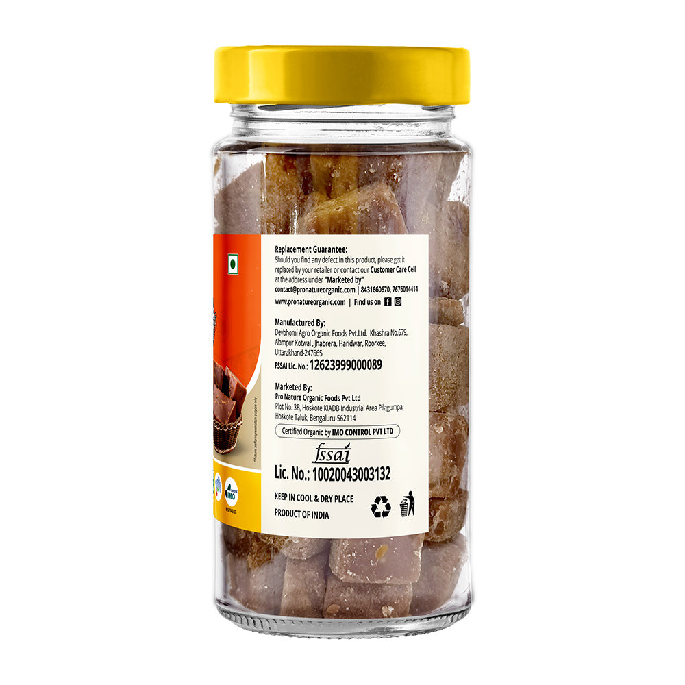 Jaggery Slices | No Added Artificial Color & No Preservatives - Pro Nature - 500gm