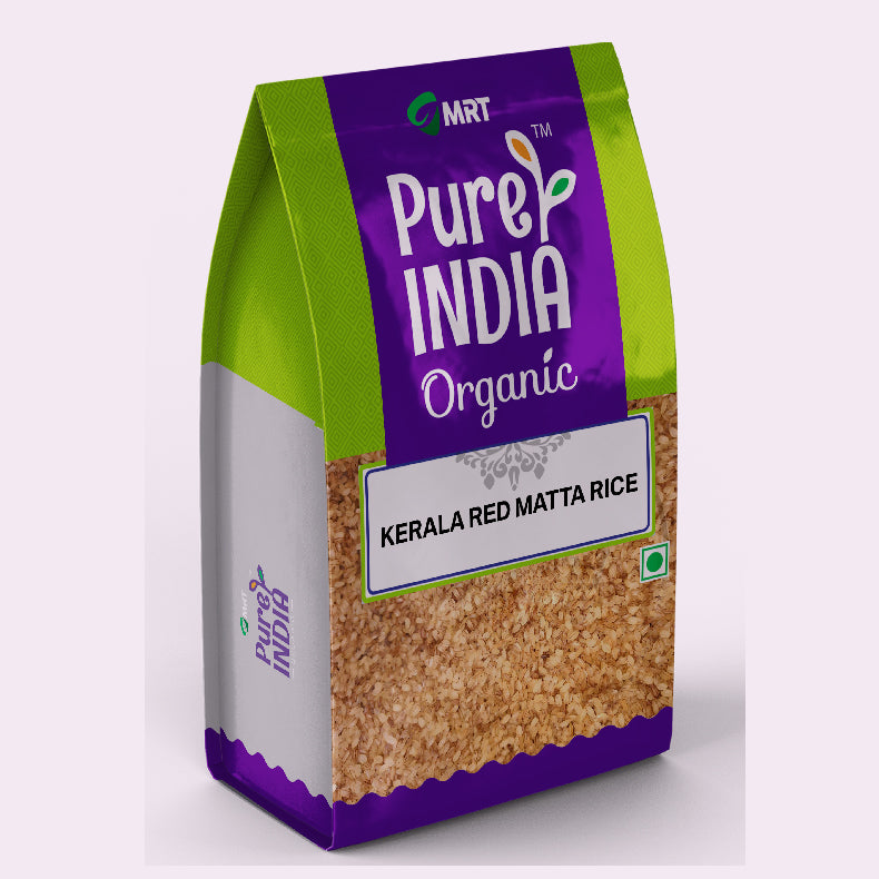 Rice | Kerala Red Rice (Mattha) – MRT Organics – 1000gm