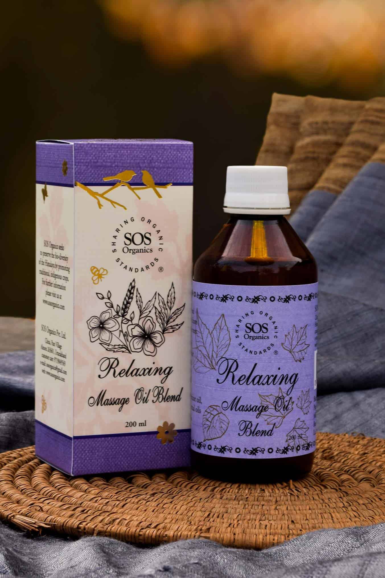 Refreshing Massage Oil Blend - SOS Organics - 200ml