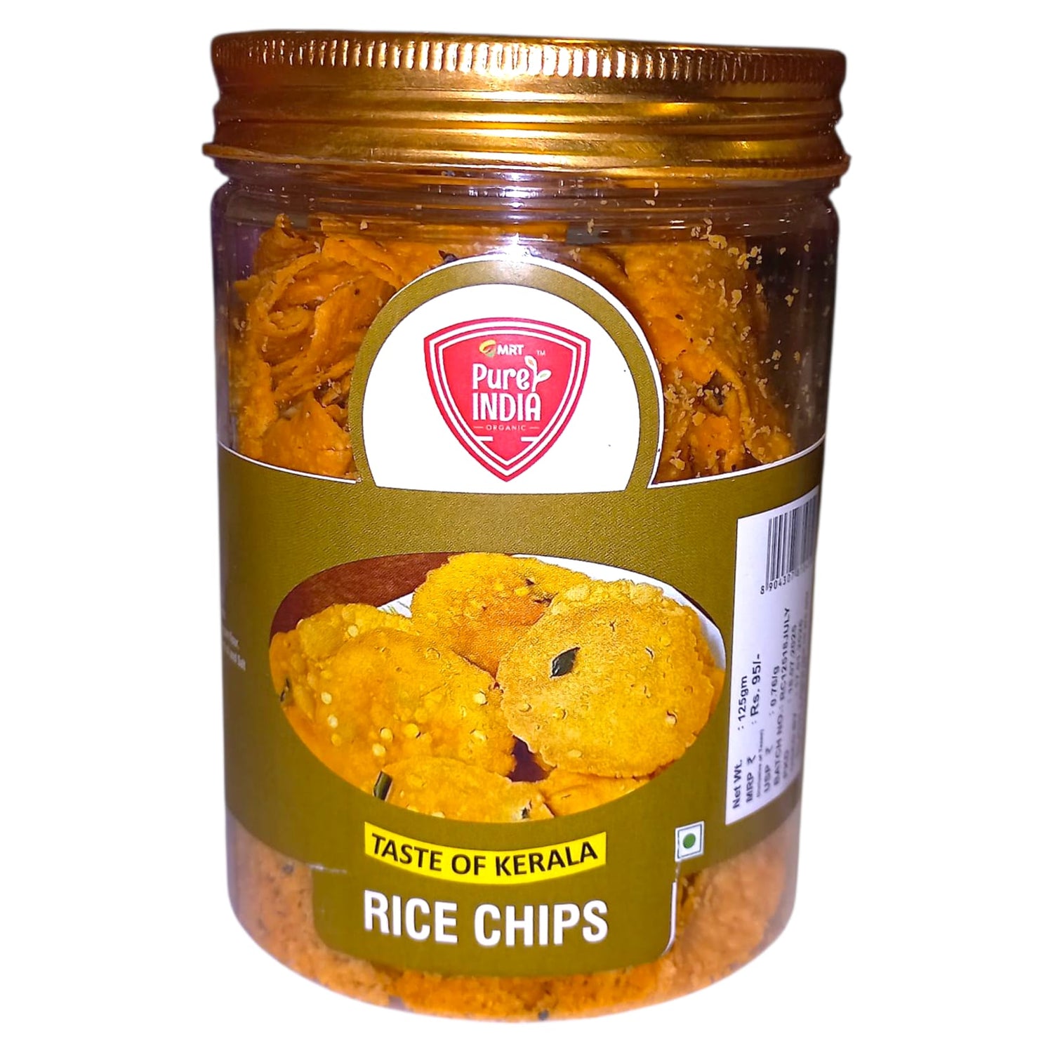 Chips | Rice Chips - Taste Of Kerala - MRT Organics – 125gm