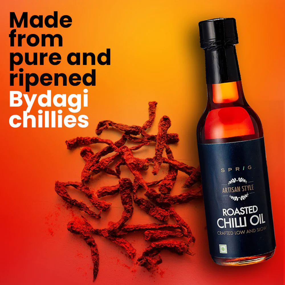 Roasted Chilli Oil - Sprig - 125gm