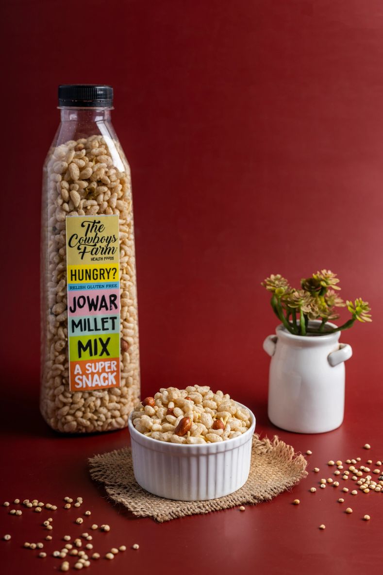 Jowar Millet Mix | Gluten Free & High In Fiber - The Cow Boys Farm - 150gm