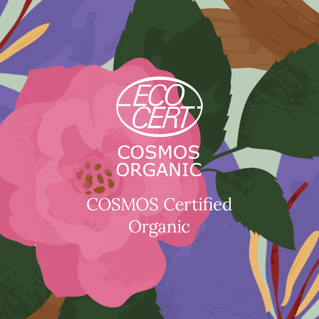 Saffron, Rose & Australian Sandalwood Organic Face Scrub - Juicy Chemistry - 75gm