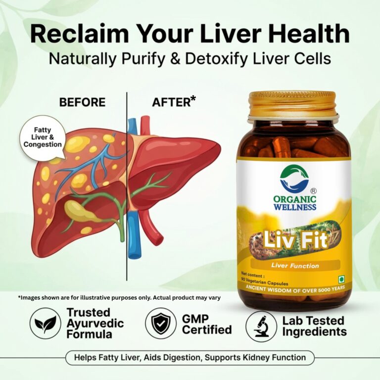Health Supplements | Liv Fit (Liver Function) -Detox & Repair Fatty Liver Formula ,Healthy Liver -No Artificial Additives- Organic Wellness - 90 Vegetarian Capsules