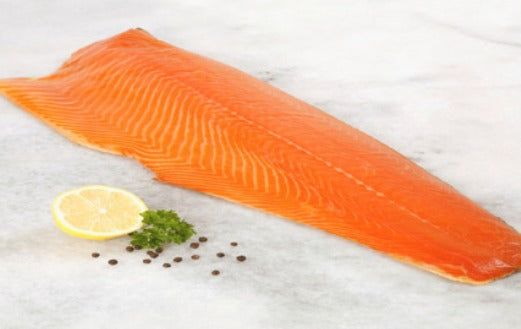 Salmon Slides | Smoked – Atlantic – No Antibiotics And Hormone Free – Caspian Caviar – 200gm