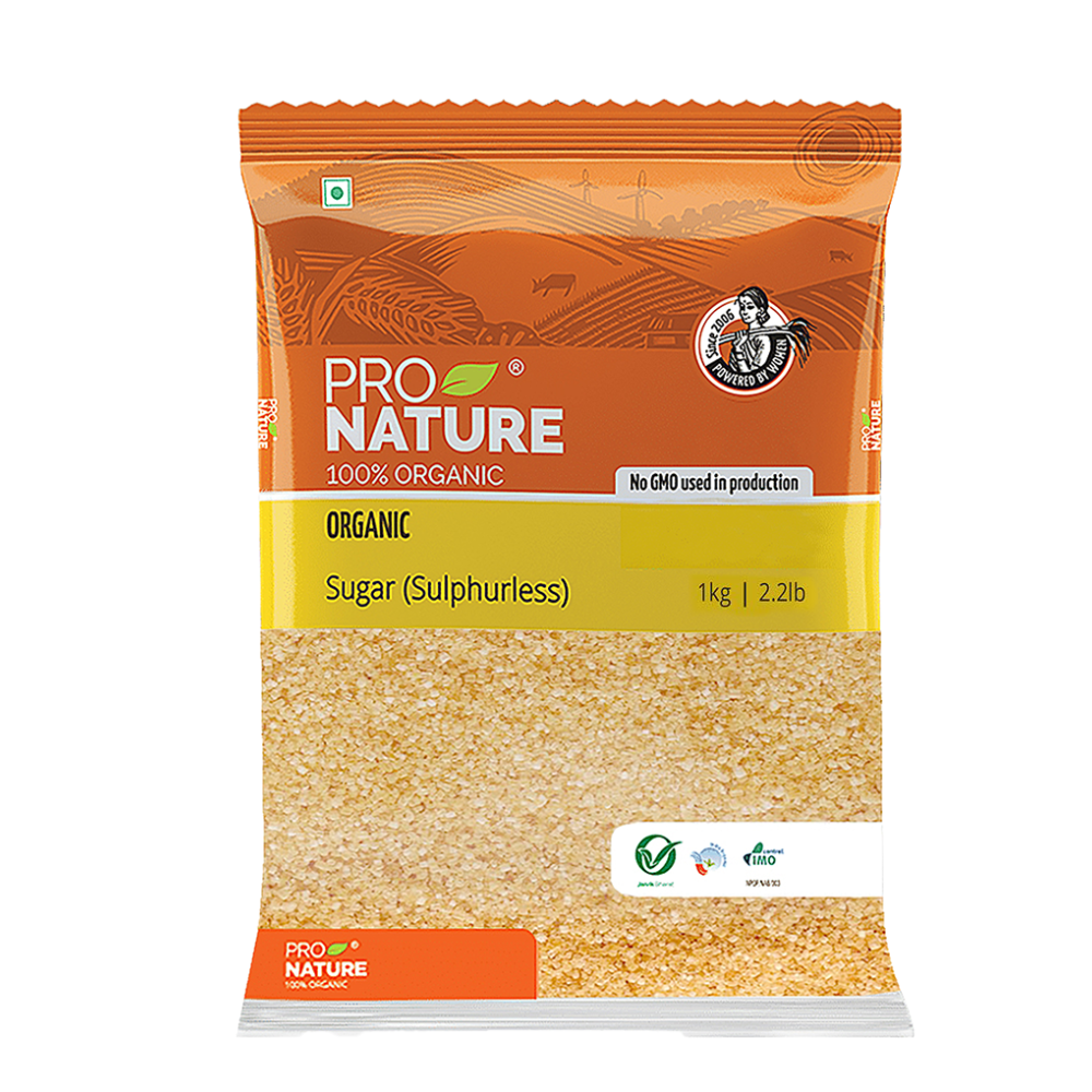Sugar | White Sugar - USDA Organic - Pro Nature -1000gm