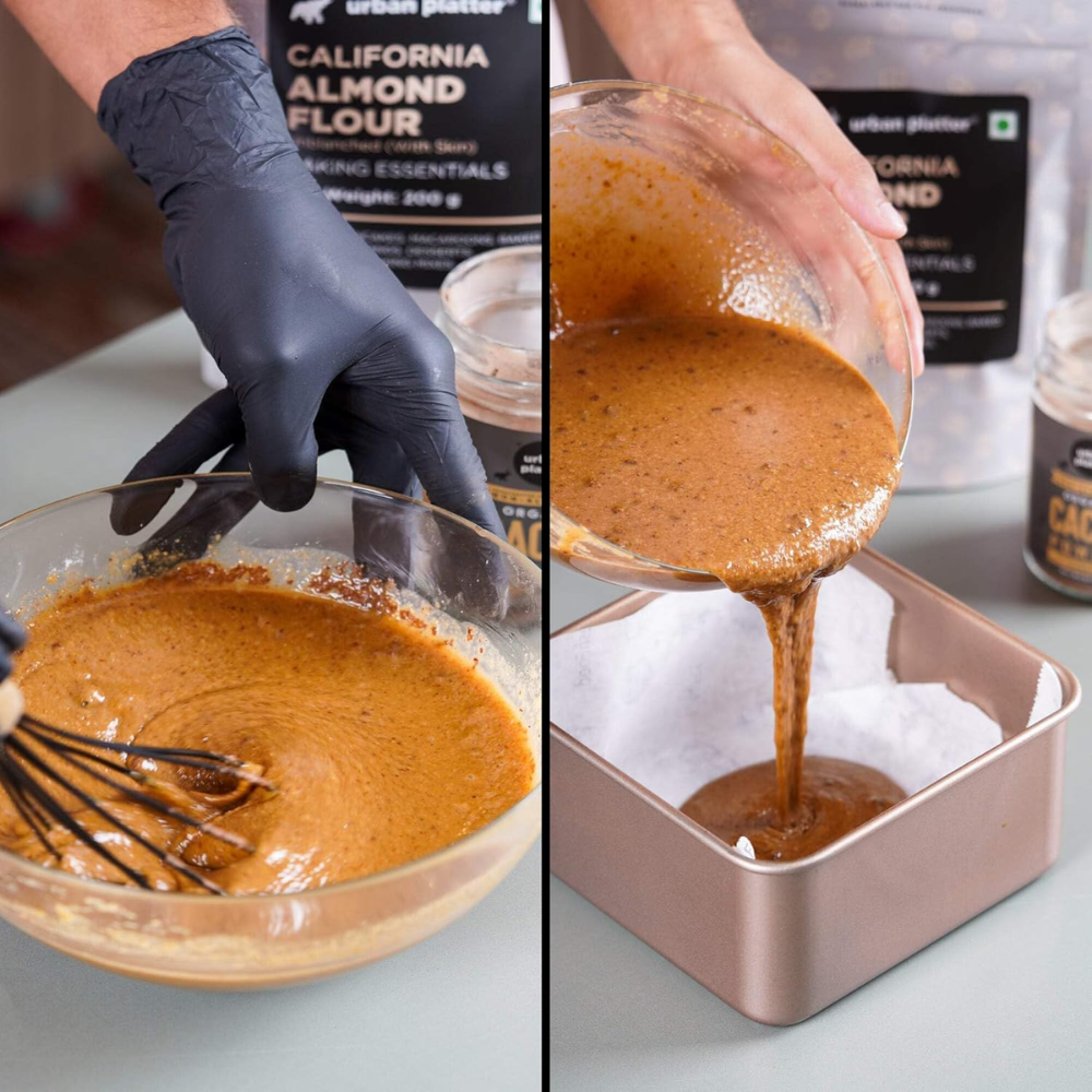 Almond Flour | California - Unblanched (With Skin) - Baking Essentials - Gluten Free - Urban Platter - 500gm