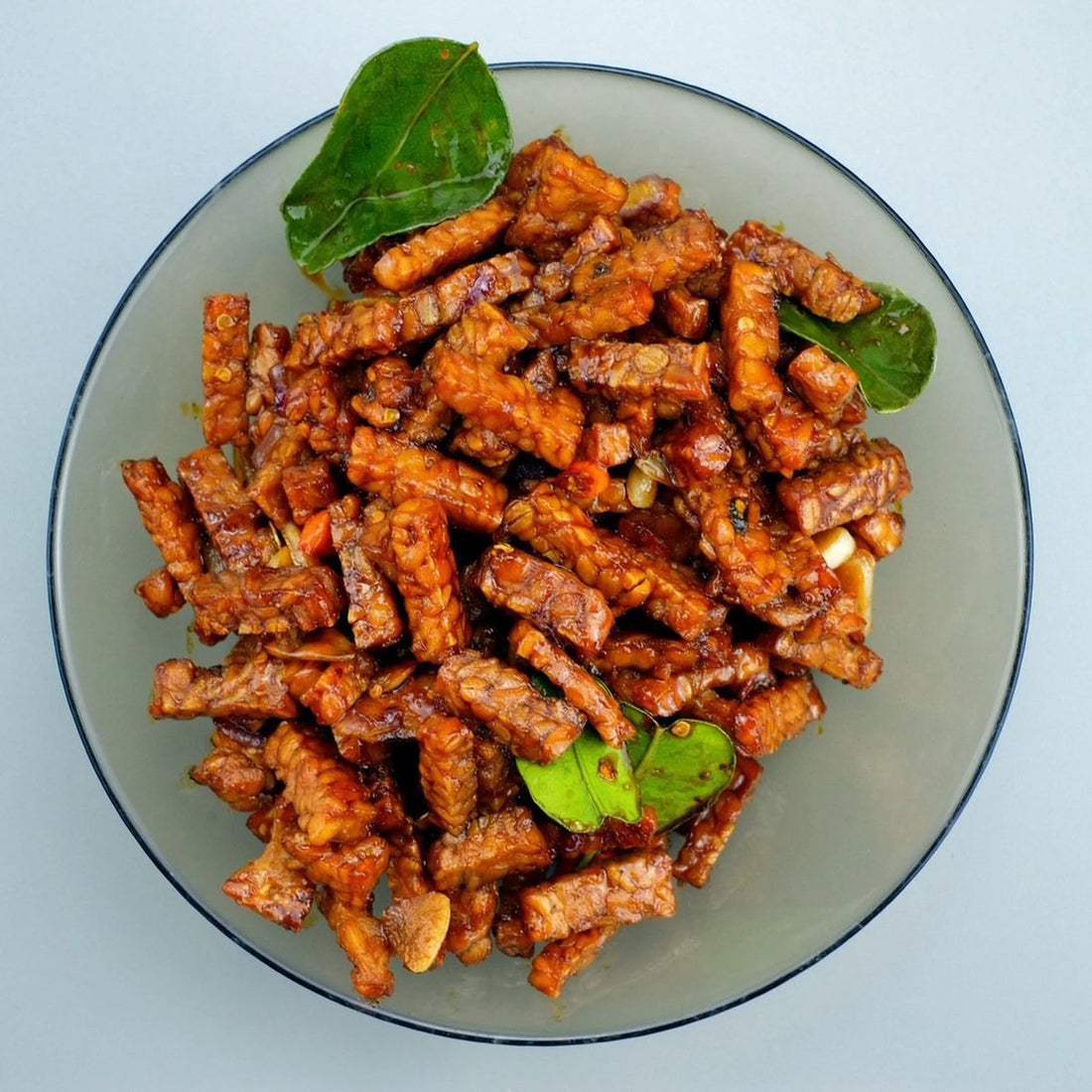Tempeh | Sambal Kering Tempeh (21g Protein) -Ready To Eat –Vegan, Gluten Free-High-protein -No Artificial Color & No Artificial Preservatives– Tempewala – 100gm
