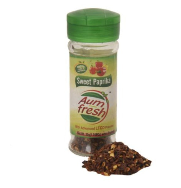 Seasoning | Sweet Paprika - 100% Pure & Natural - Aum Fresh - 30gm