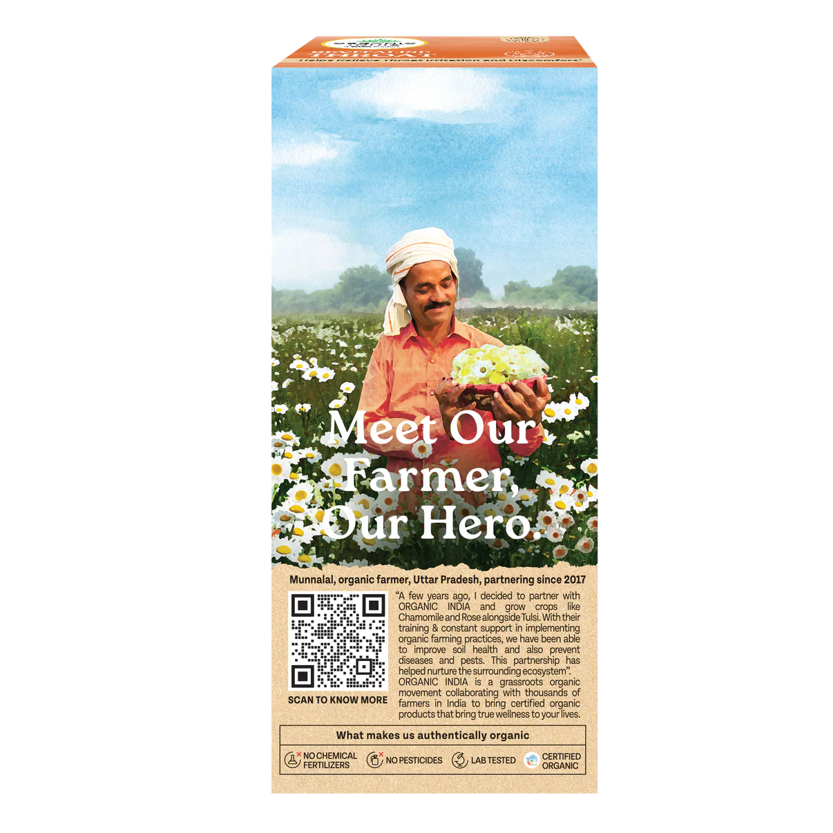 Tea| Revitalise Throat (Whole Herbs) - Relieve Throat Irritation & Discomfort- 100% Plant Based – Certified Organic - Caffeine free- Organic India-25 Tea Bag