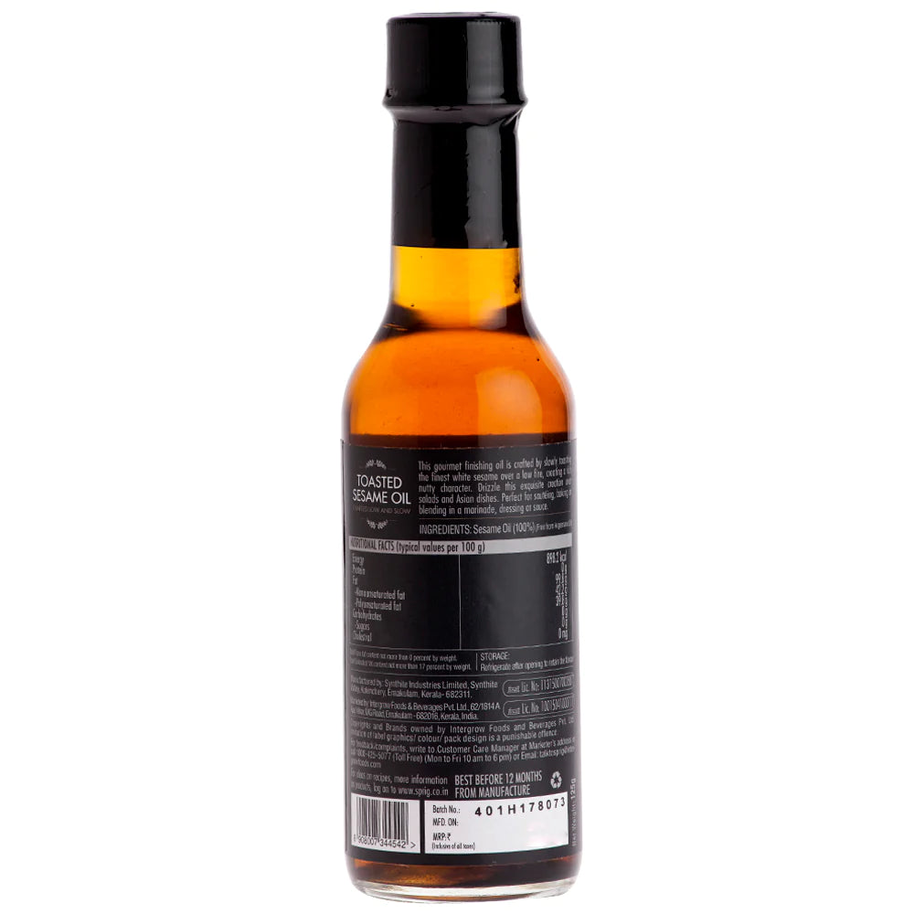 Toasted Sesame Oil - Sprig - 125ml