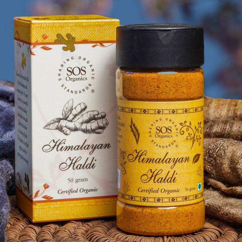 Himalayan Haldi - SOS Organics - 50gm