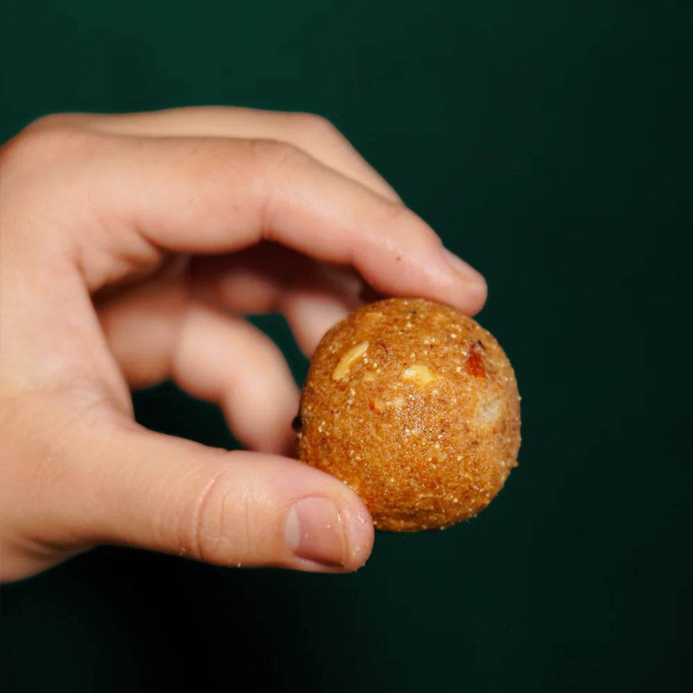 Gond & Dry Fruit Millet Pinnis -Made With Real Nuts & Millets- Gluten Free, Plant based- Preservatives free & No Refined Sugar - The Cinnamon Kitchen – 180gm