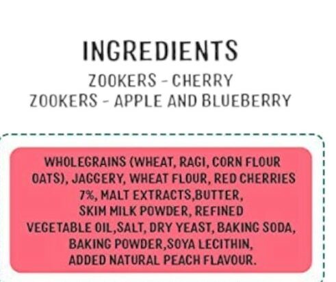 Zooker Cherry Bits - Timios - 150gm