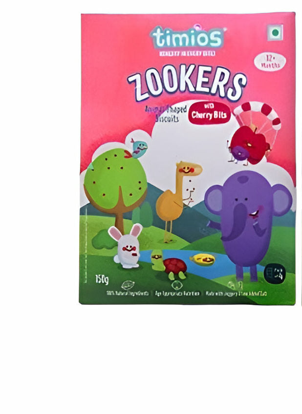 Zooker Cherry Bits - Timios - 150gm