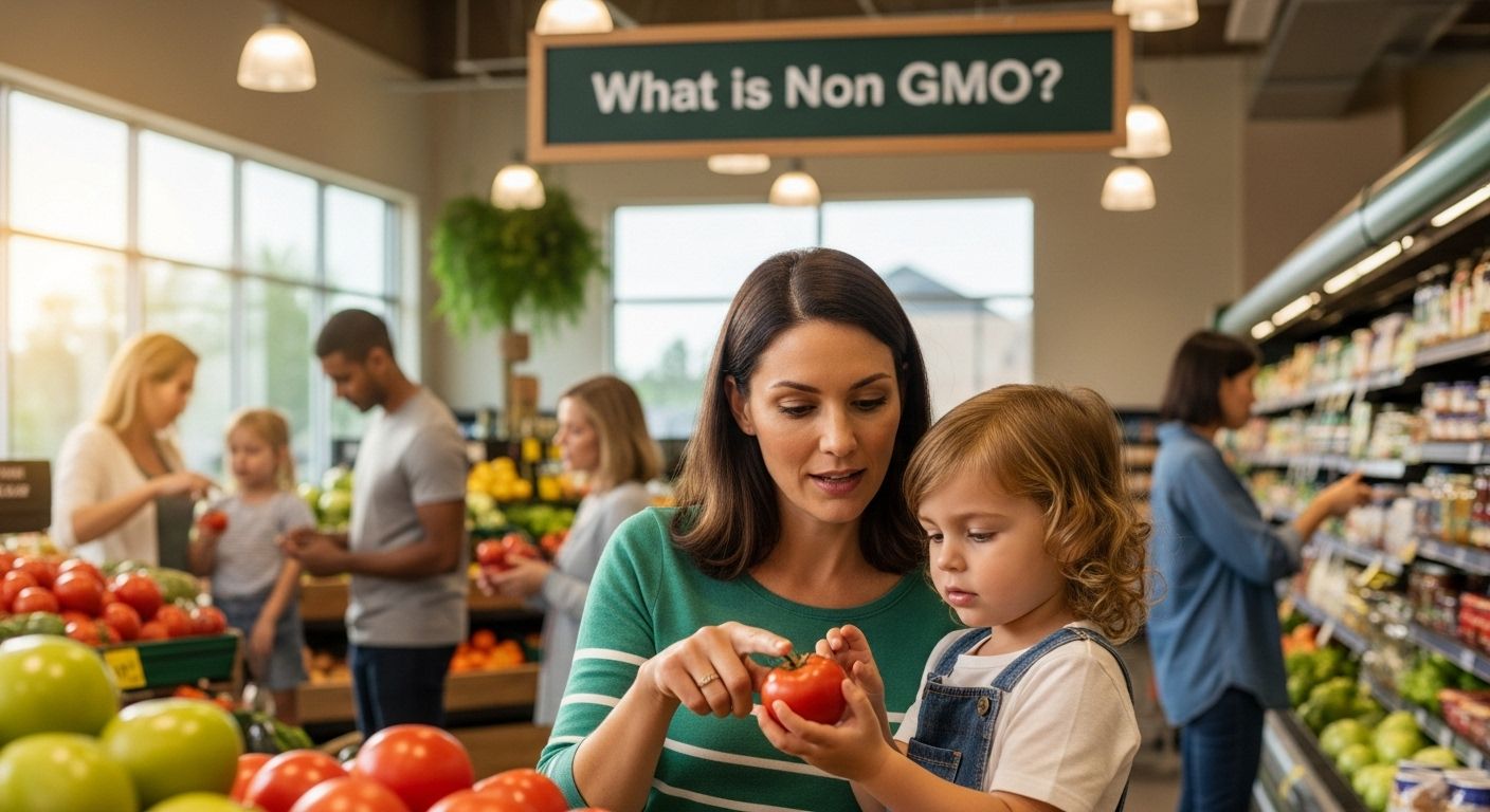 grocery shopping non GMO