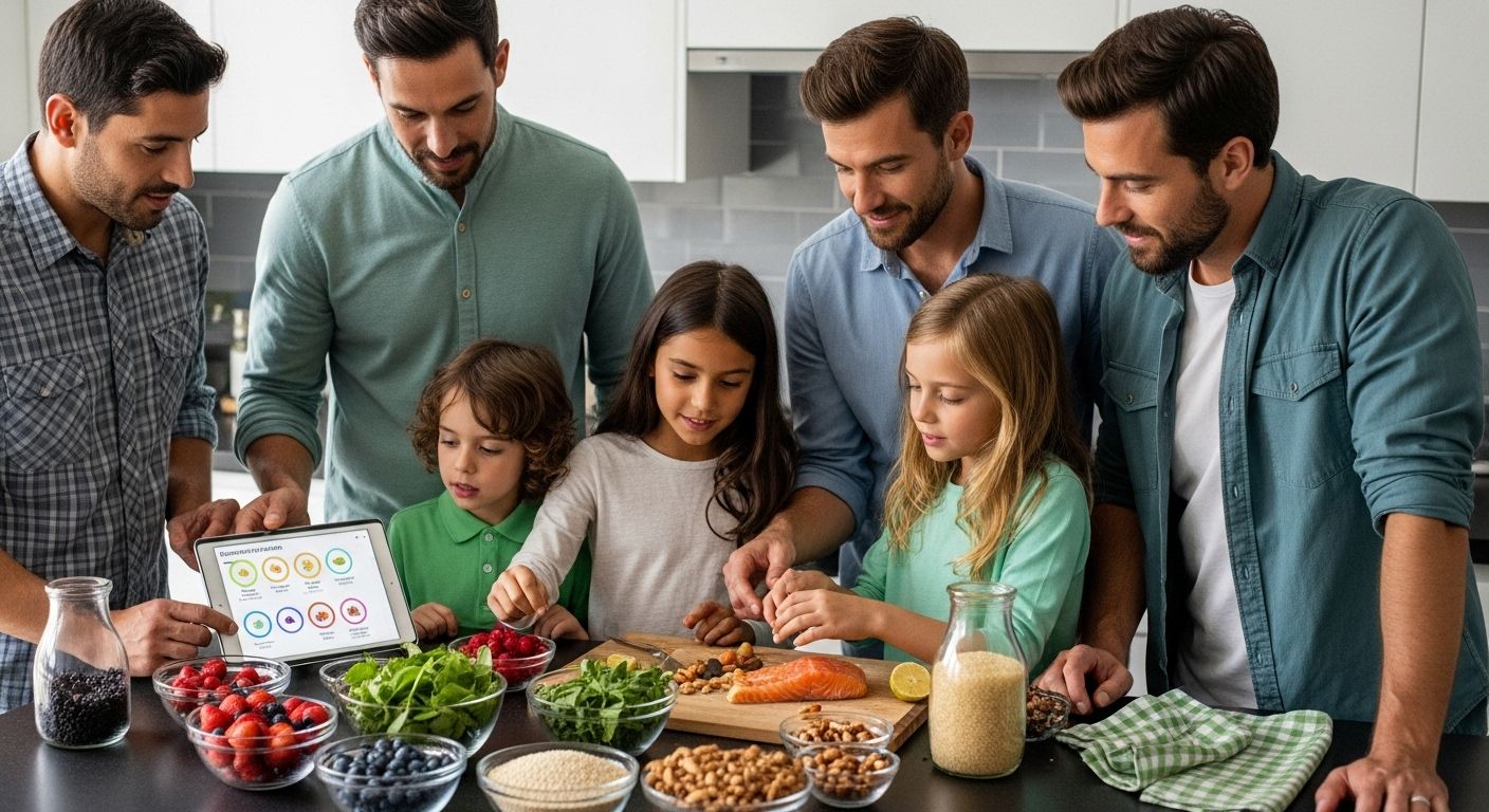 superfoods, healthy eating, family kitchen