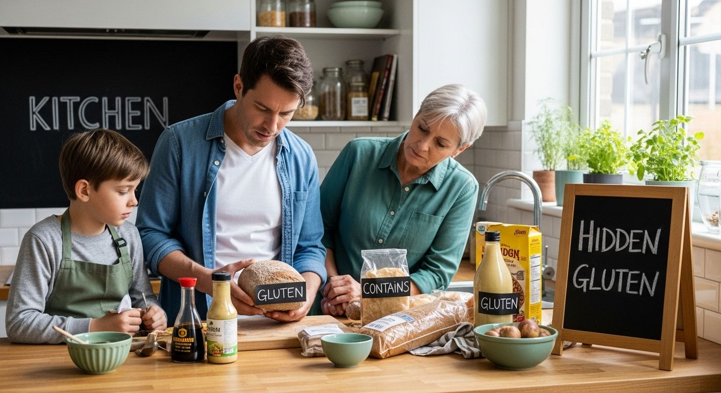 hidden gluten food kitchen