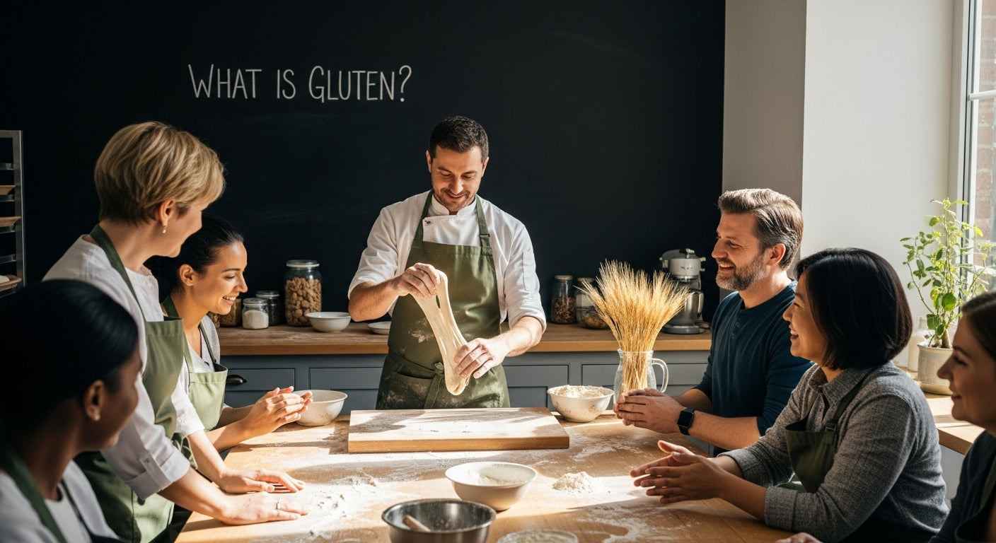 gluten baking human interaction