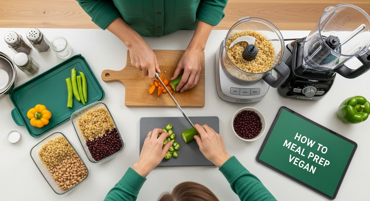 vegan meal prep how-to