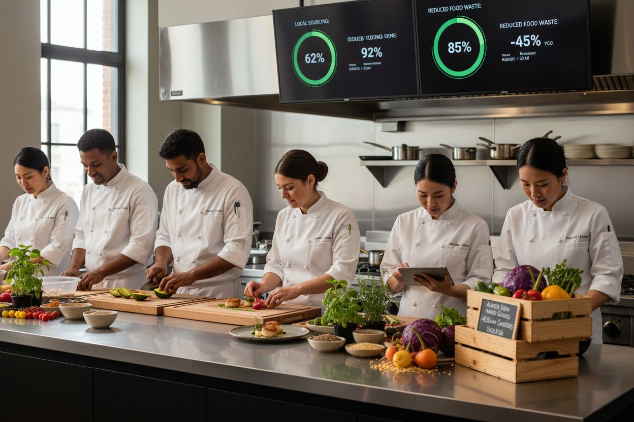 sustainable kitchen practice