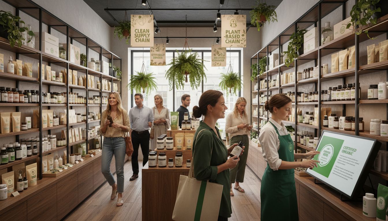 sustainable wellness shopping