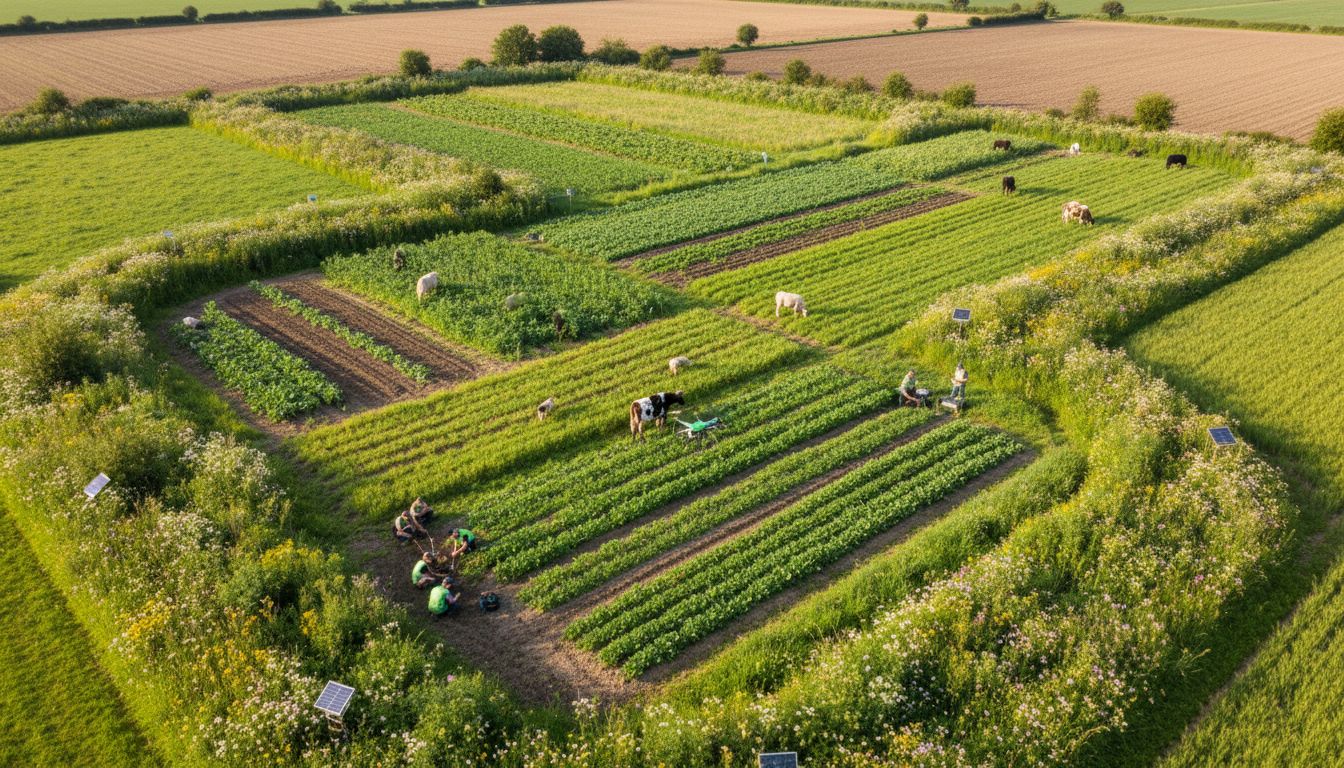 regenerative farm landscape