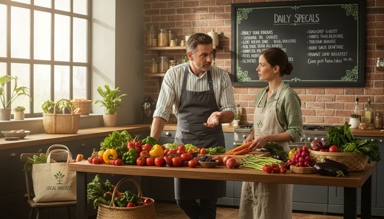 seasonal produce kitchen