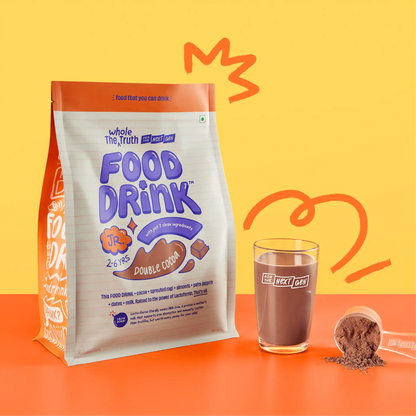 Food Drink Jr (Milk-mix for 2-6 yr Olds) – No Chemicals, Artificial &amp; Preservatives - The Whole Truth – 1000gm