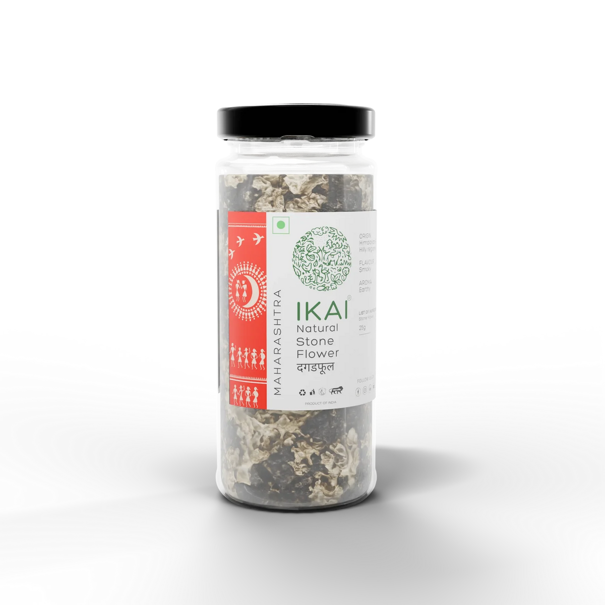 Natural Stone Flower (Dagad Phool) -Stimulate Digestive Enzymes and Support Healthy Digestion - No Preservatives- Ikai Organic – 25gm
