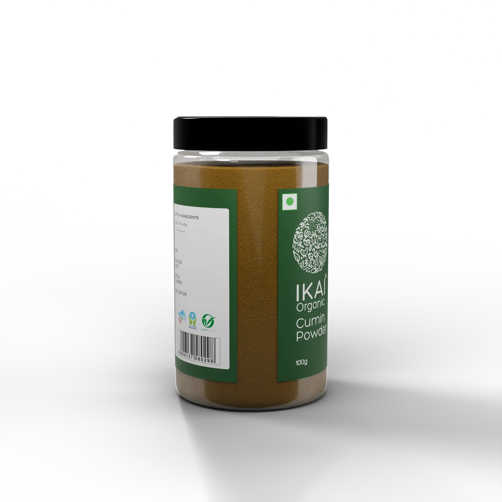 Cumin Powder |Organic Cumin Powder (Jeera Powder )-Pure , Aromatic Spice  - No Preservatives- Ikai Organic – 100gm