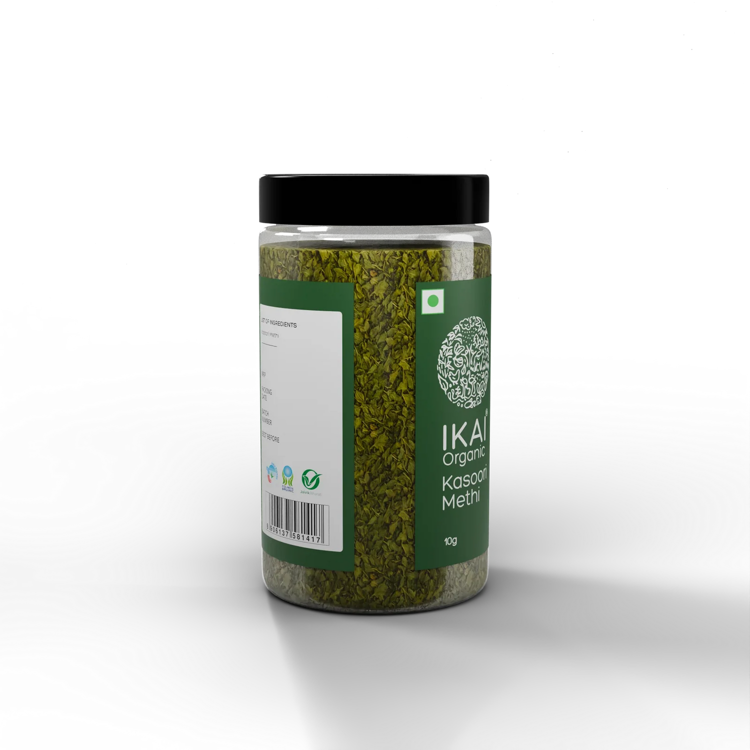 Kasoori Methi |Organic Kasuri Methi (Fenugreek Leaves) -Sundried Organic Fenugreek Leaves  - No Preservatives- Ikai Organic – 10gm