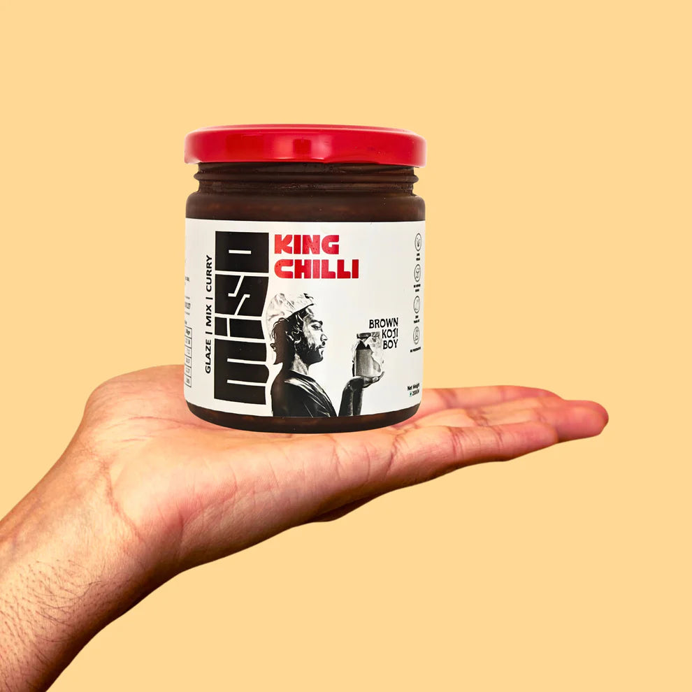 Black Soy King Chilli Miso - Fermented - Brown Koji Boy - 200gm