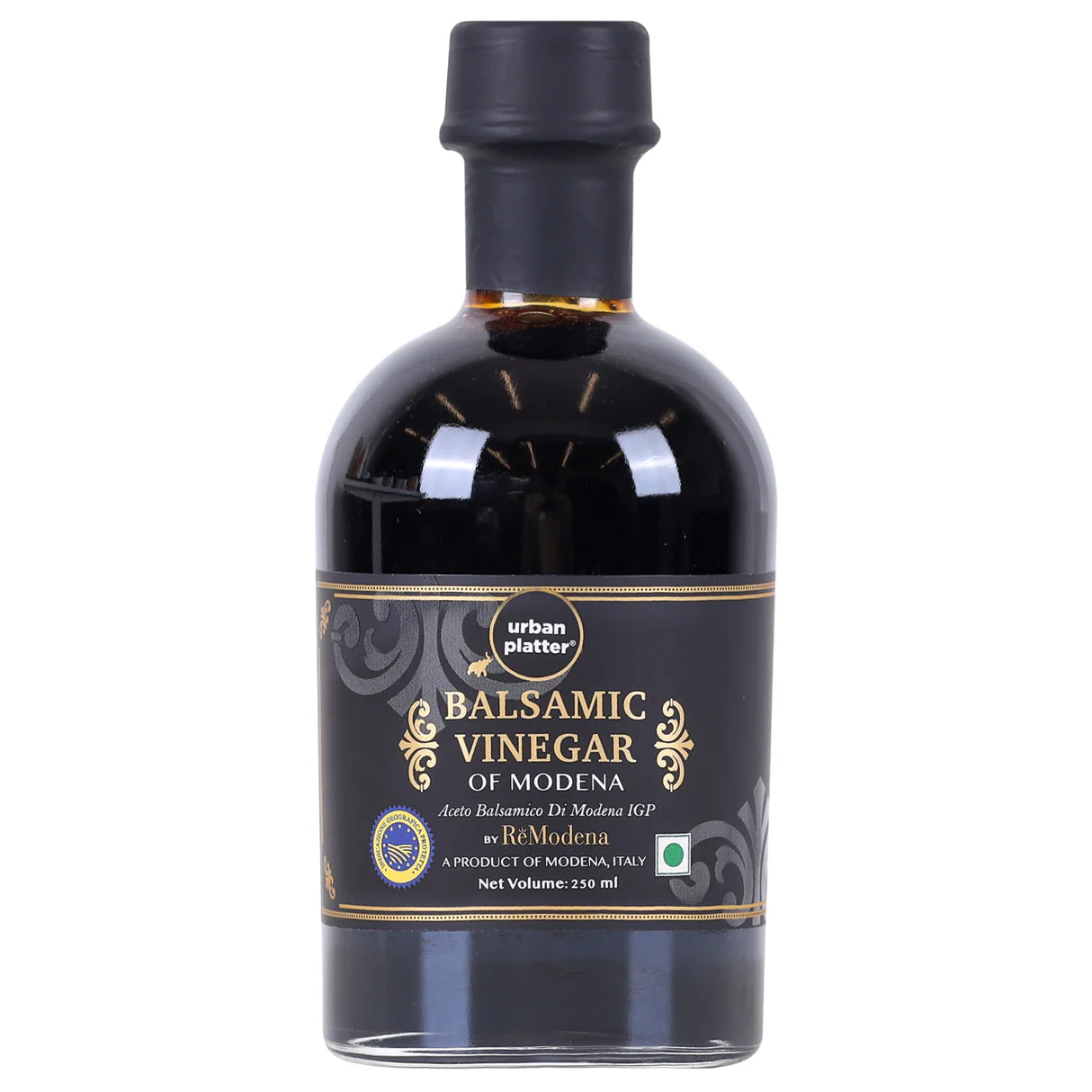 Italian Balsamic Vinegar of Modena- Aceto Balsamico Tradizionale di Modena DOP -Intense Grape Must Vinegar-Eco-friendly Products- Urban Platter – 250ml