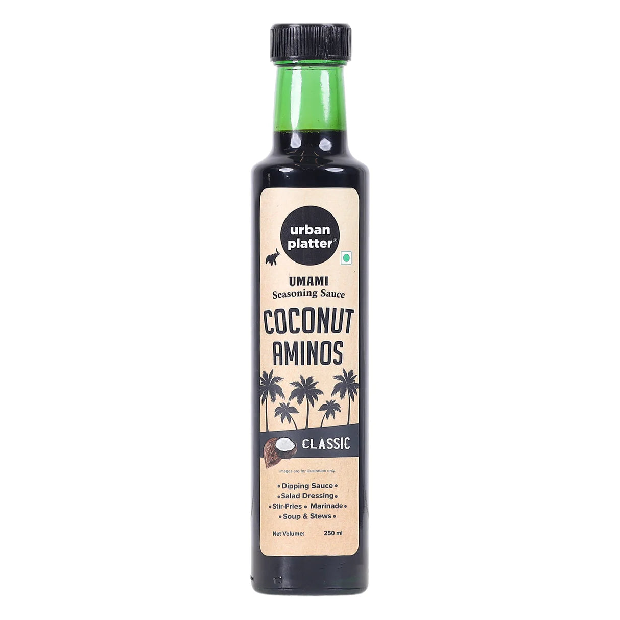 Coconut Aminos (Classic) - Umami Seasoning Sauce- Soy-free, Gluten Free, Perfect for Dipping Asian Appetizers – Urban Platter – 250ml