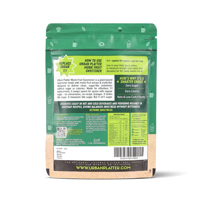 Monk Fruit Juice Concentrate -Zero Sugar, Carlorie, Keto &amp; Low-Carb – Urban Platter – 200gm