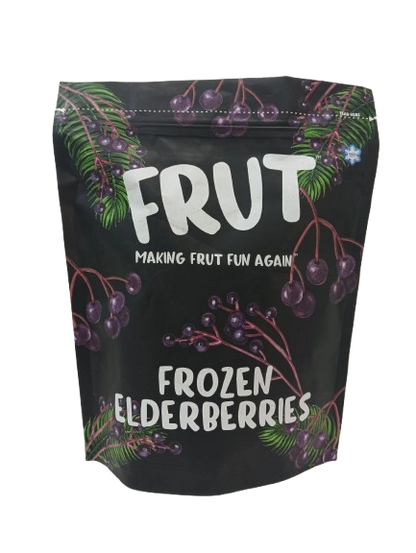 Elderberries |  Frozen Elderberries – No Added Sugar, Flavours &amp; No Added Preservatives – Frut – 1000gm