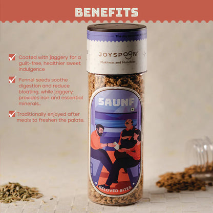 Mouth Freshener | Beloved Bites (Saunf)  - Made With Premium And All Natural Ingredients - No Supari, No Preservatives &amp;amp; No Artificial Flavour – Joyspoon – 100gm