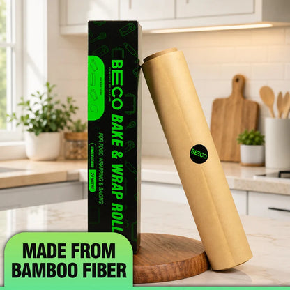 Bake &amp; Wrap Roll (Food Wrapping &amp; Baking) -Unbleached - Eco Friendly - Beco - 1 Roll (20 metre)