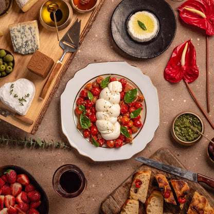 Cheese | Treccia Di Mozzarella (Artisanal Braid Shaped Mozzarella Cheese)-Farm Fresh Milk - Eleftheria Cheese - 250gm
