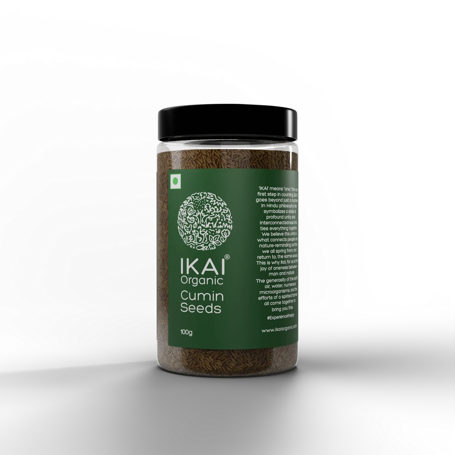 Seeds| Organic Cumin Seeds (Sabut Jeera) - Pure Healthy &amp; Aromatic- No Preservatives- Ikai Organic – 100gm