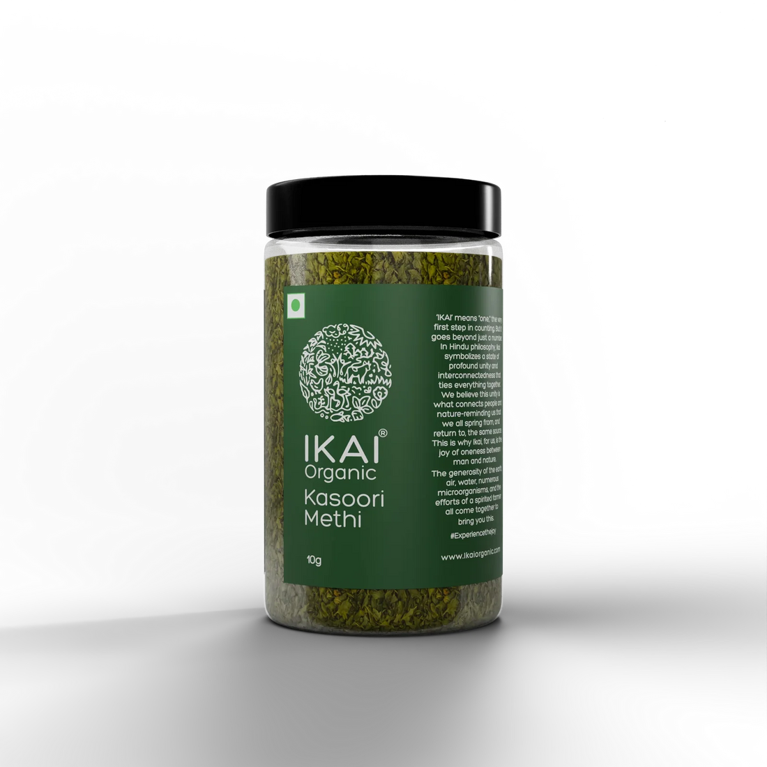 Kasoori Methi |Organic Kasuri Methi (Fenugreek Leaves) -Sundried Organic Fenugreek Leaves  - No Preservatives- Ikai Organic – 10gm