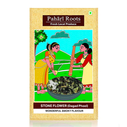 Stone Flower | Dagad Phool (Wonderful Smoky Flavour) - Natural - Meghalaya - Vegan, Gmo Free &amp;amp; Chemical Free - Pahari Roots - 30gm