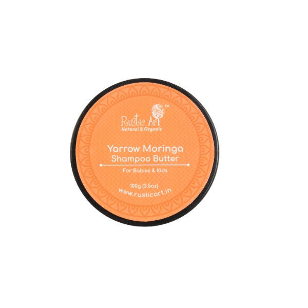 Yarrow Moringa Shampoo Butter - Rustic Art - 100gm