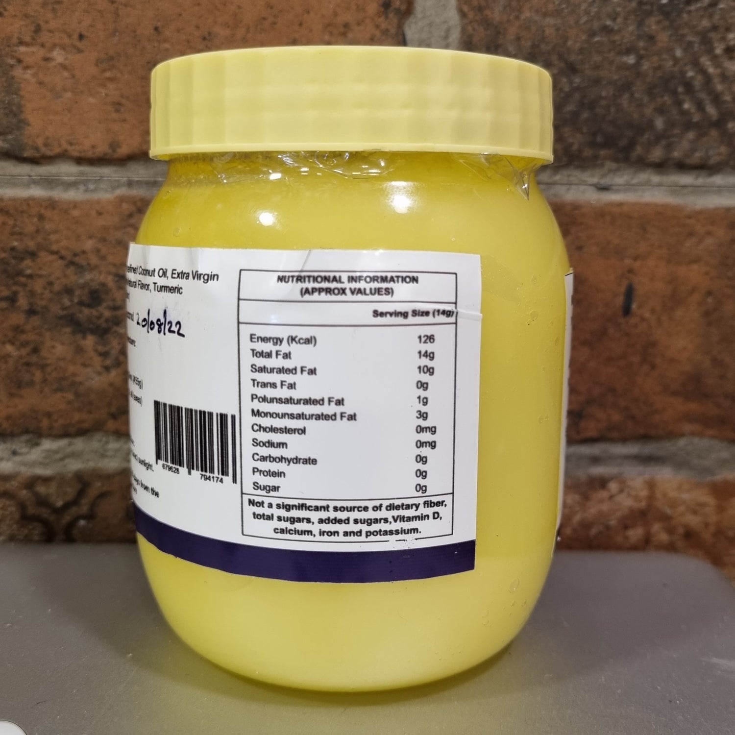 Vegan Ghee | Golden Vhee  – Coconut &amp; Olive-Oil Blend – Homecraft – 500ml