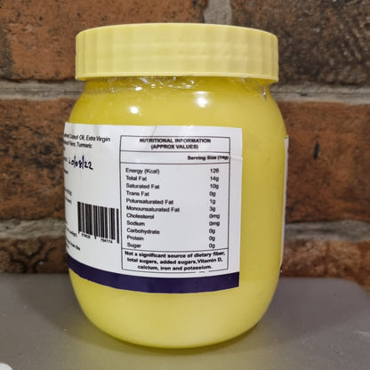Vegan Ghee | Golden Vhee  – Coconut &amp; Olive-Oil Blend – Homecraft – 500ml