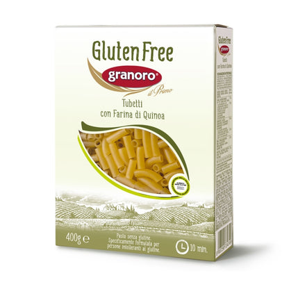 Pasta | Pasta Tubetti Con Farina Di Quinoa - Gluten Free - Granoro - 400gm