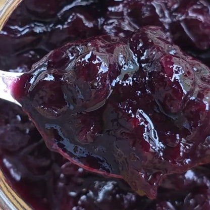Preserve | Himalayan Blueberry Preserve (80% Fruit, 20% Raw Cane Sugar) -  Low Sugar, No artificial flavors, No artificial preservatives.  No refined sugar- So Himalayas - 300gm
