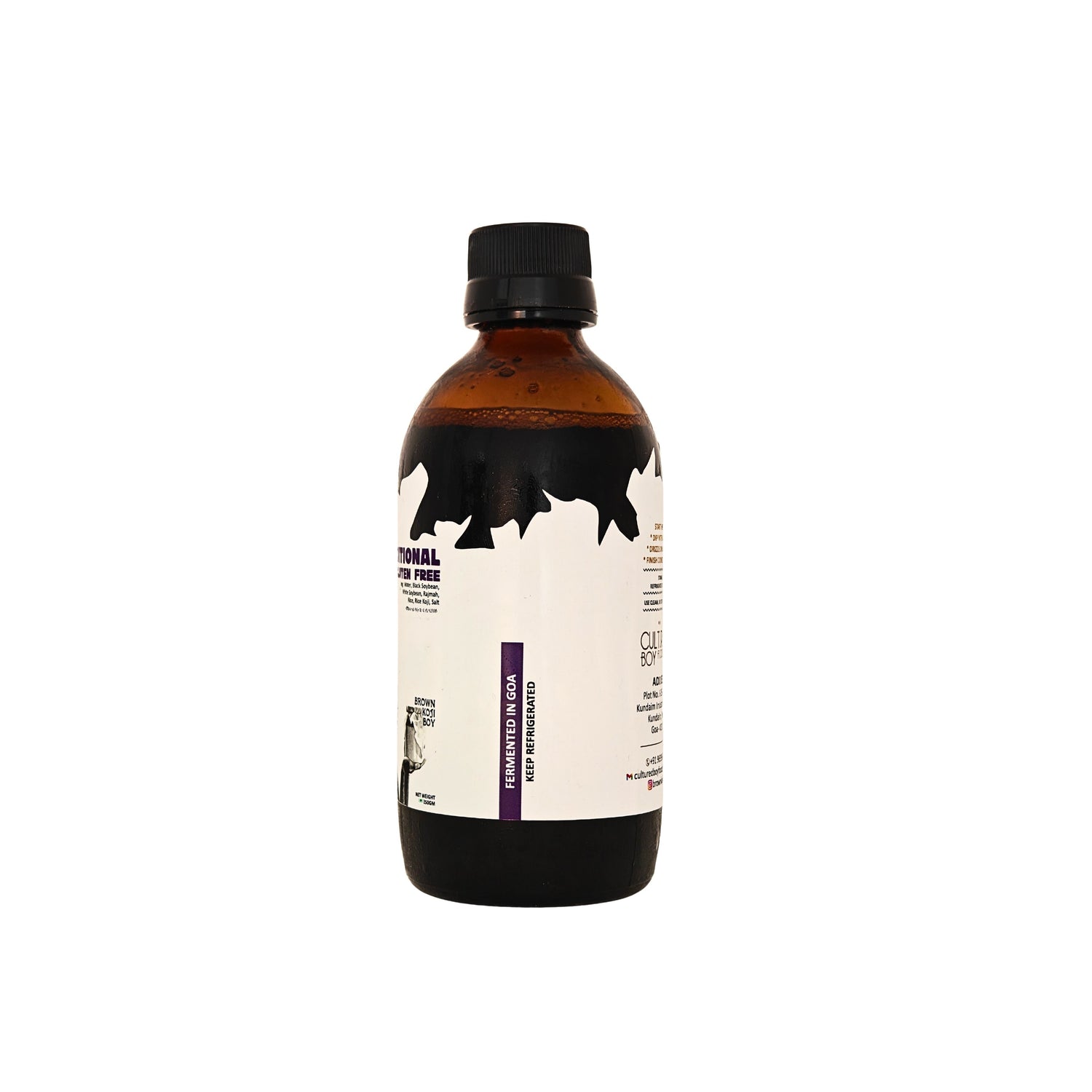 Tamari Sauce | Traditional Tamari Sauce - Fermented - Gluten Free - Brown Koji Boy - 250gm