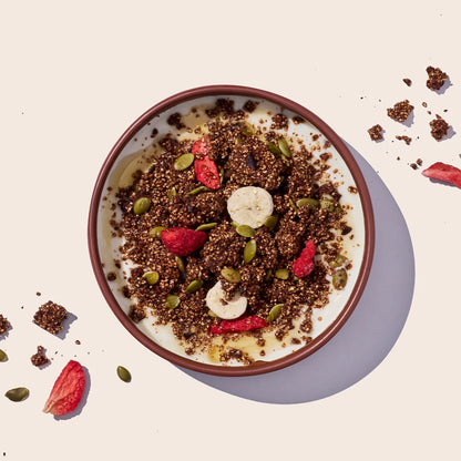 Berry &amp; Banana Millet Granola- Gluten Free, Refined Sugar Free &amp; PCOS Friendly – The Cinnamon Kitchen – 200gm